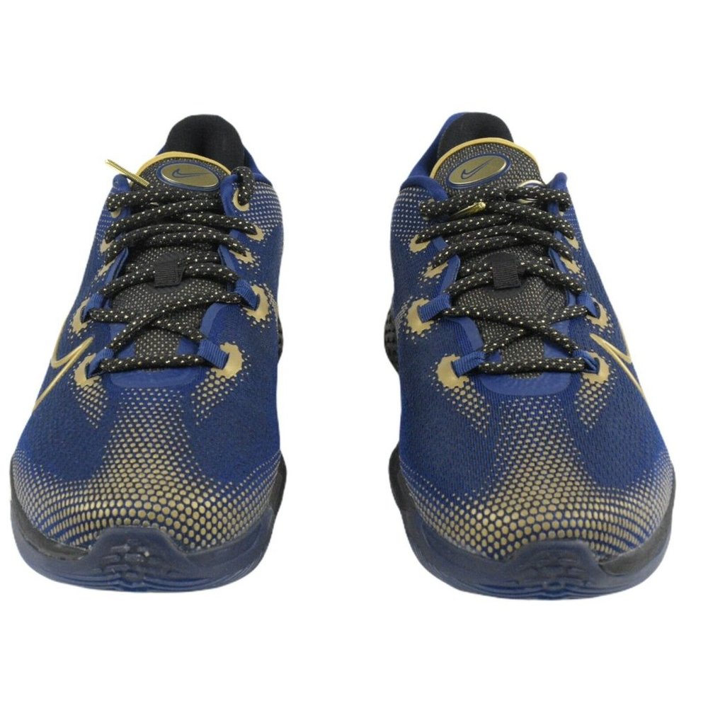 Size11- Nike Air Zoom BB NXT Blue Metallic Gold - Picture 10 of 12
